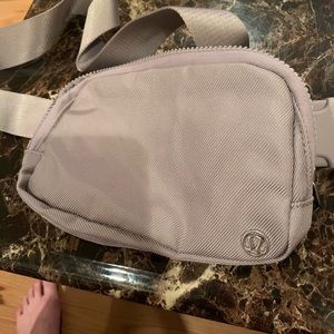 lululemon Grey/lavender fanny pack
